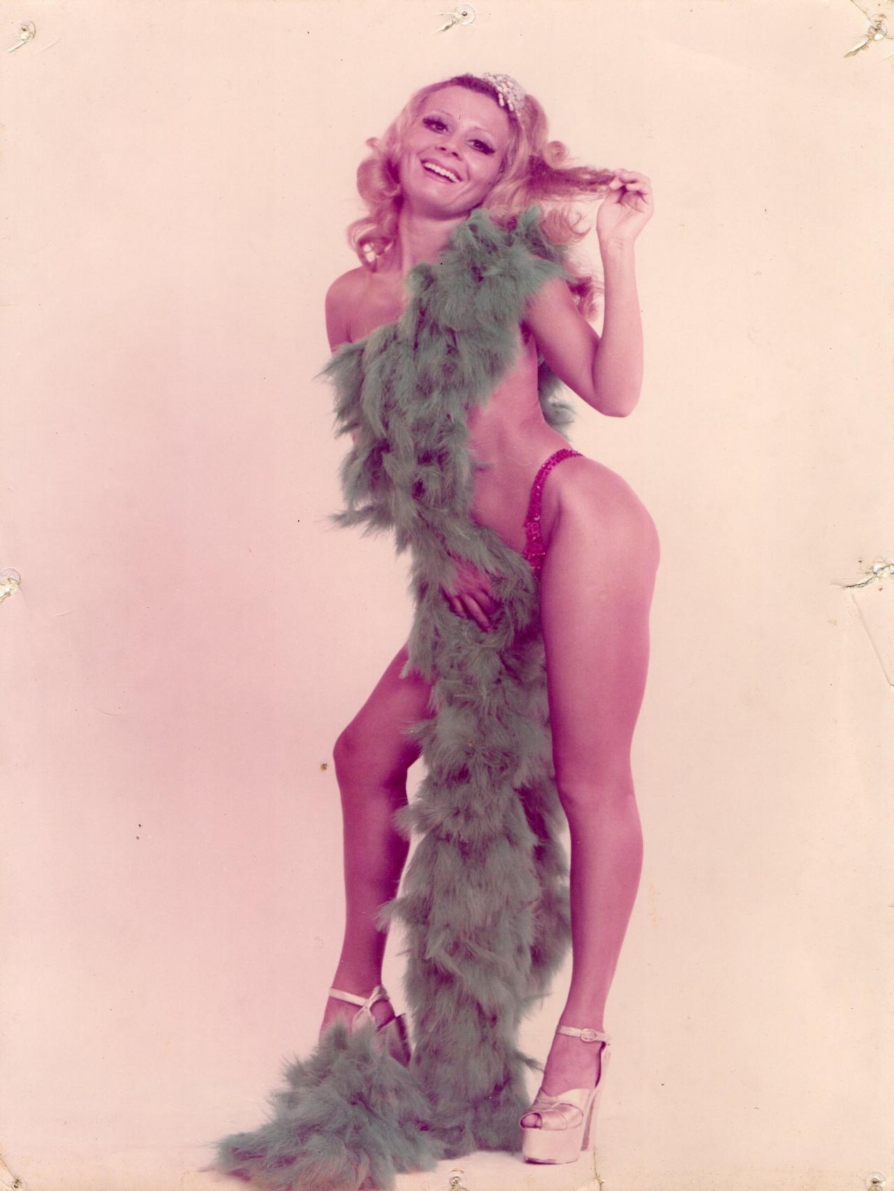 Vicky en su edad dorada.