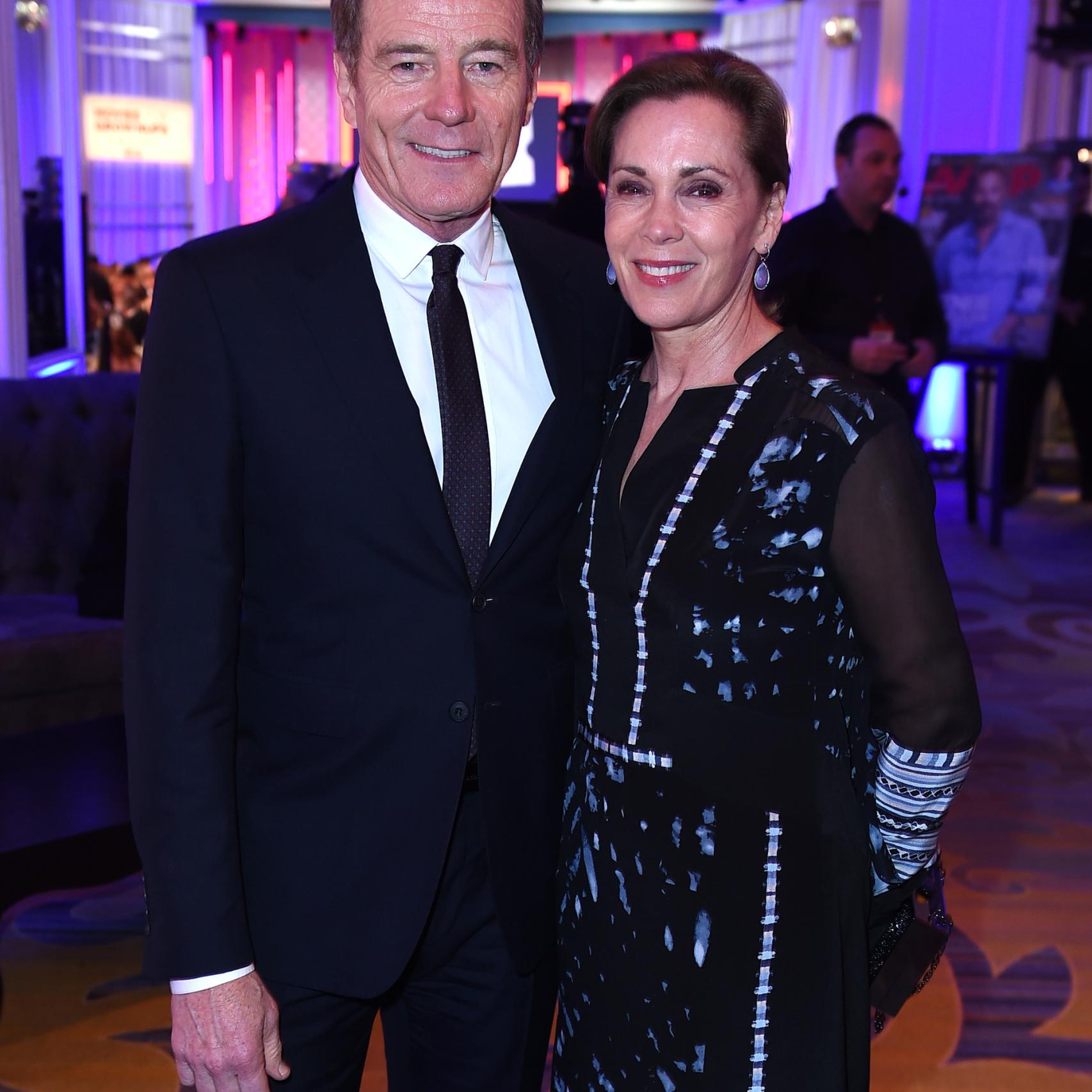 Bryan Cranston y su mujer la también actriz, Robin Dearden