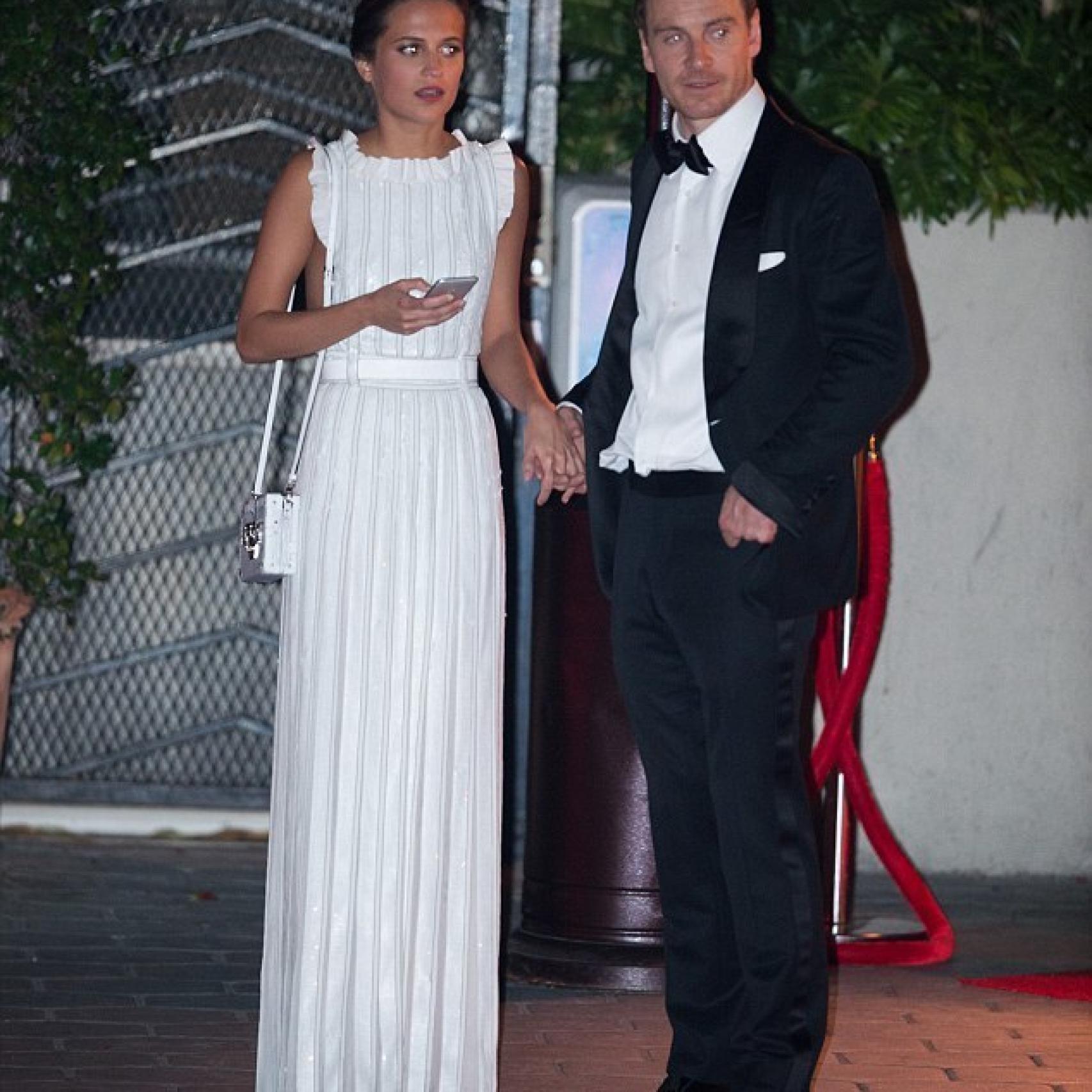 Alicia Vikander y Michael Fassbender son pareja y ambos están nominados