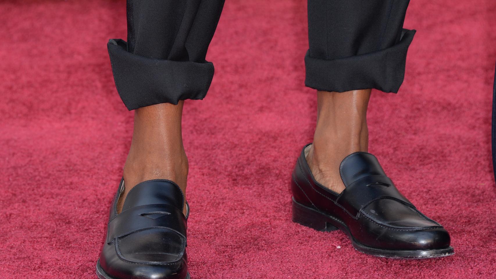 Bajos del smoking de  Pharrell Williams