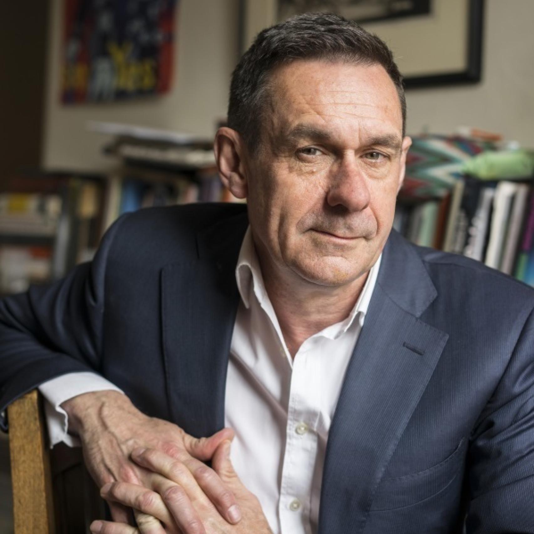 El periodista Paul Mason, autor de Postcapitalismo.