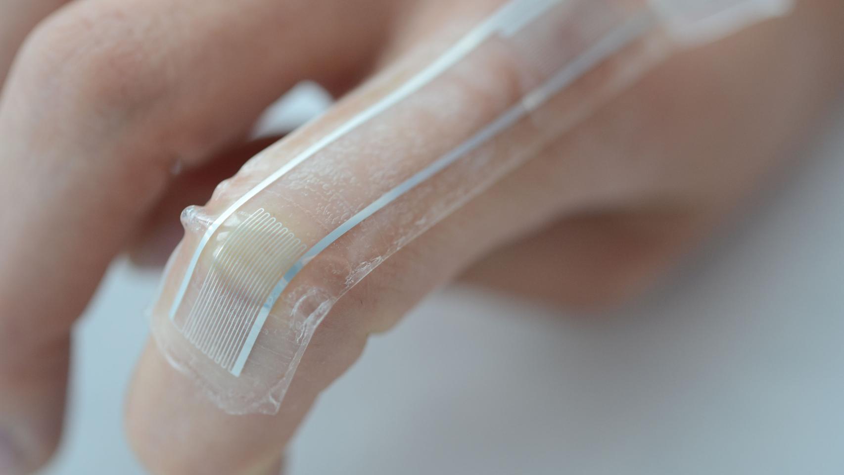 ¿ Es posible imaginar apósitos o biosensores totalmente elásticos?