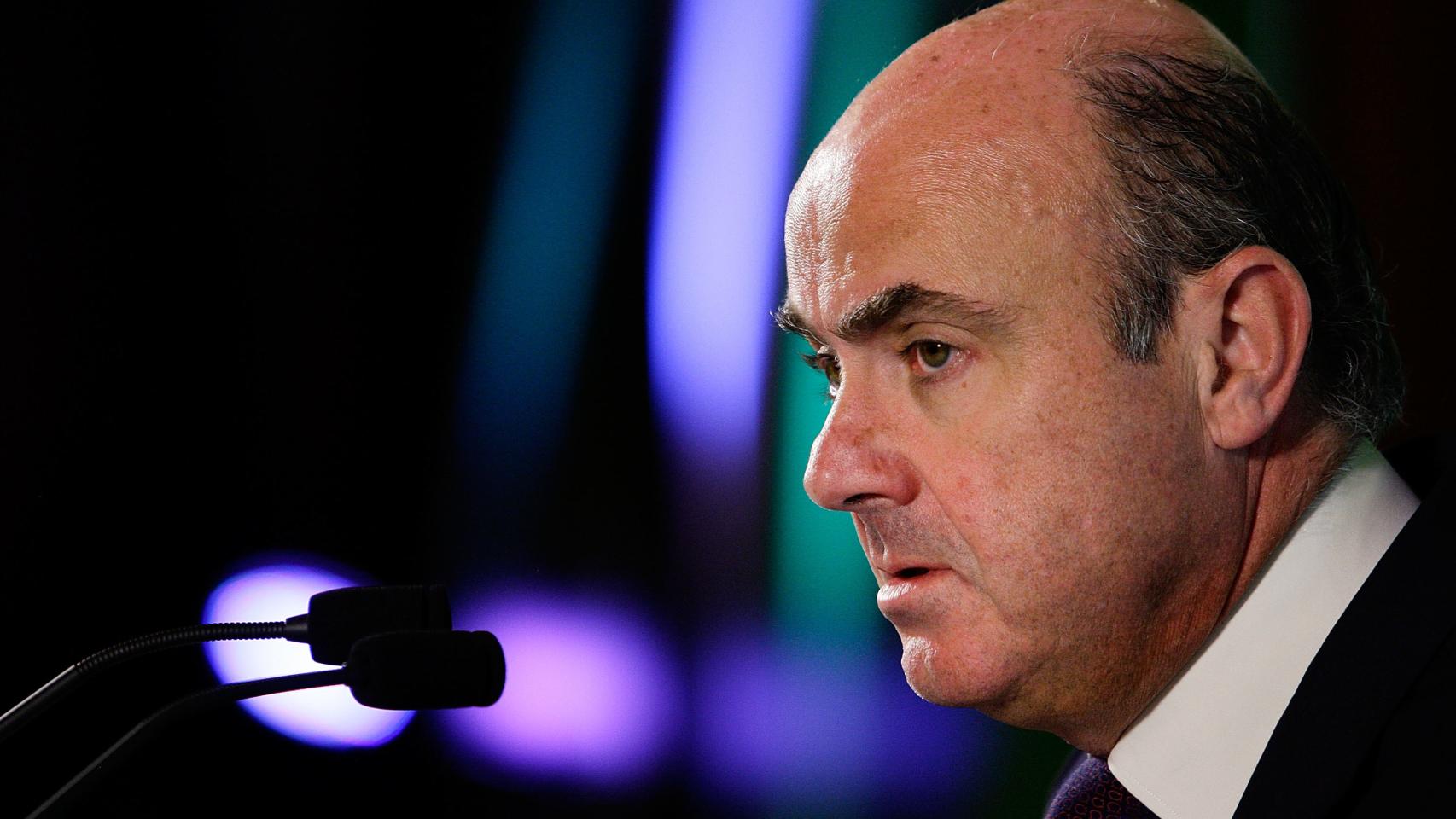 El ministro de Economía, Luis de Guindos.