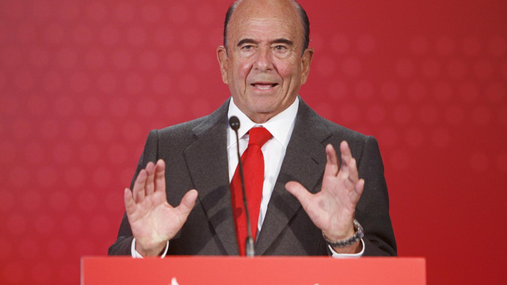 La corbata roja era el símbolo que identificaba a Botín