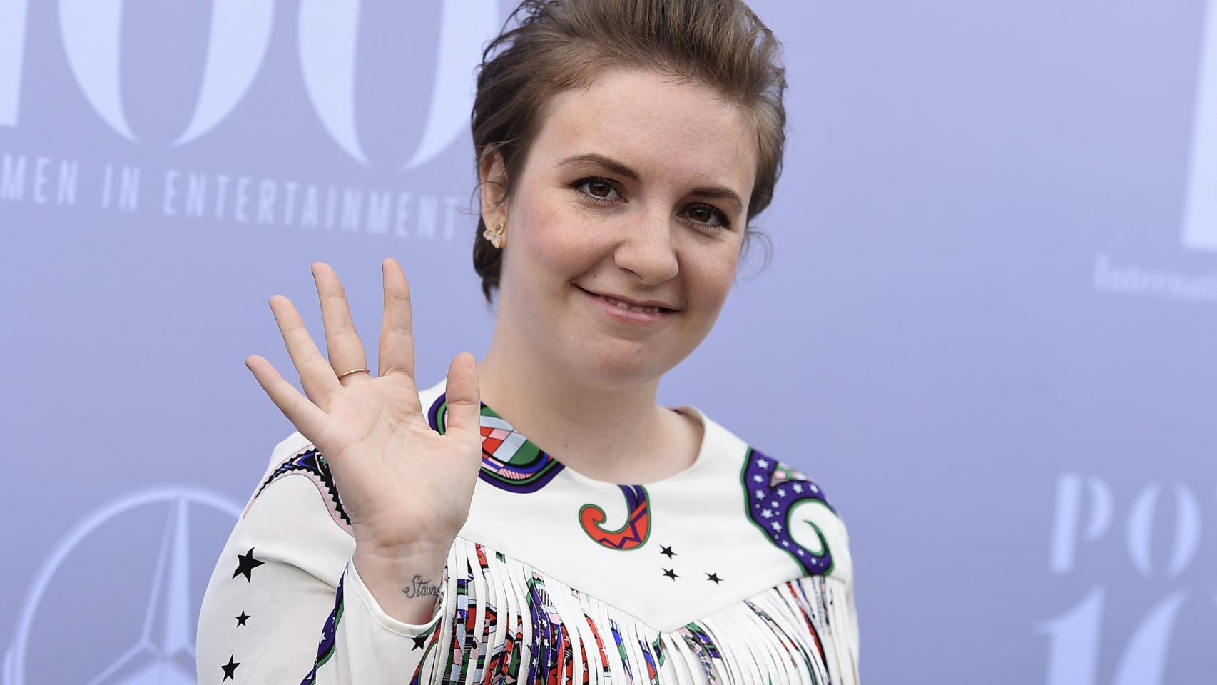 La directora y protagonista de la serie Girls, Lena Dunham