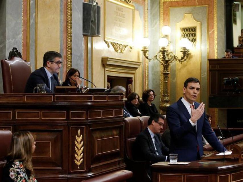 El líder del PSOE Pedro Sánchez/EFE/Zipi