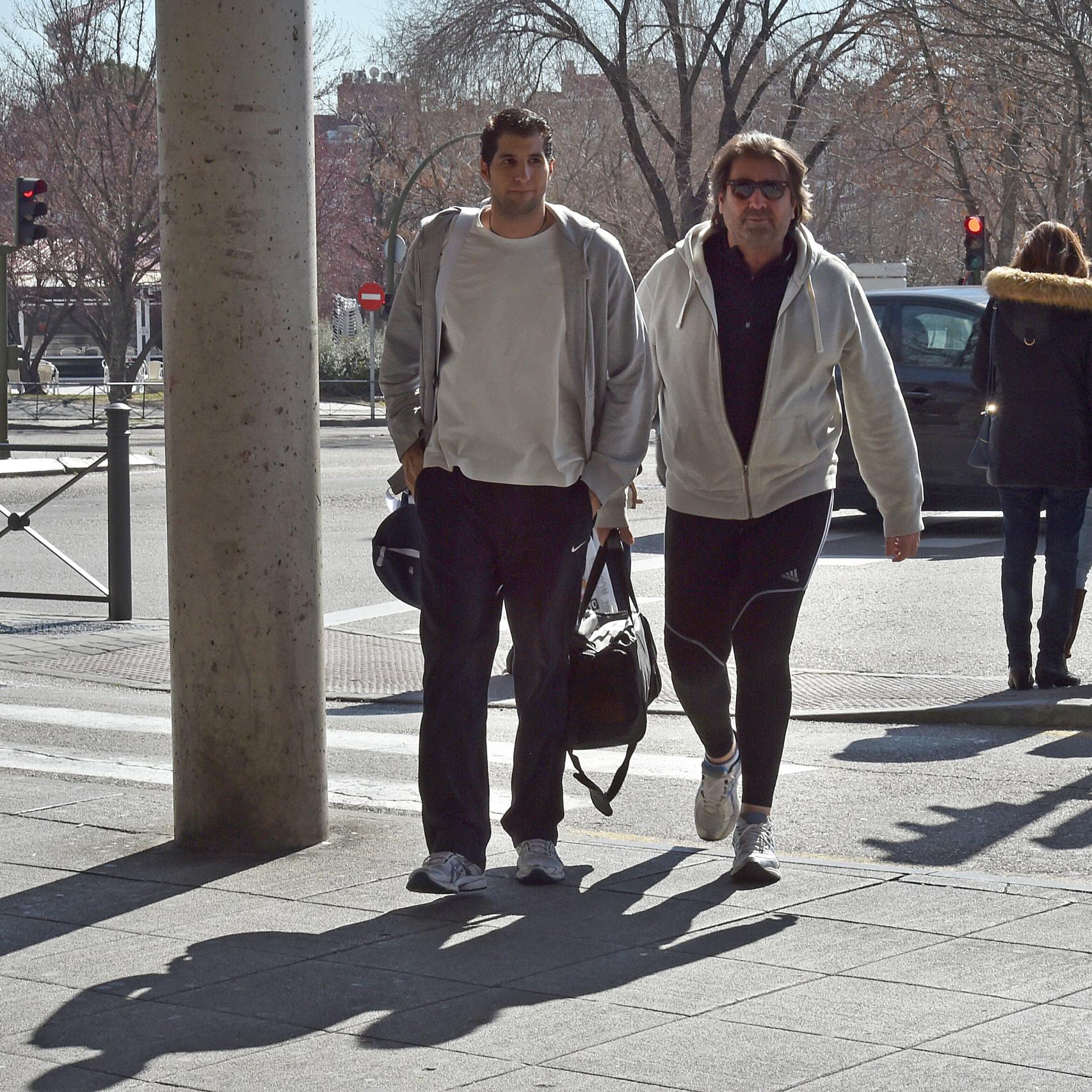 Julián Contreras padre y Julián Contreras hijo en Madrid