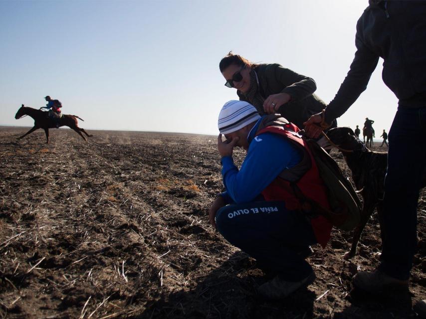 El galguero David Cordero, tras confirmarse su paso al nacional.