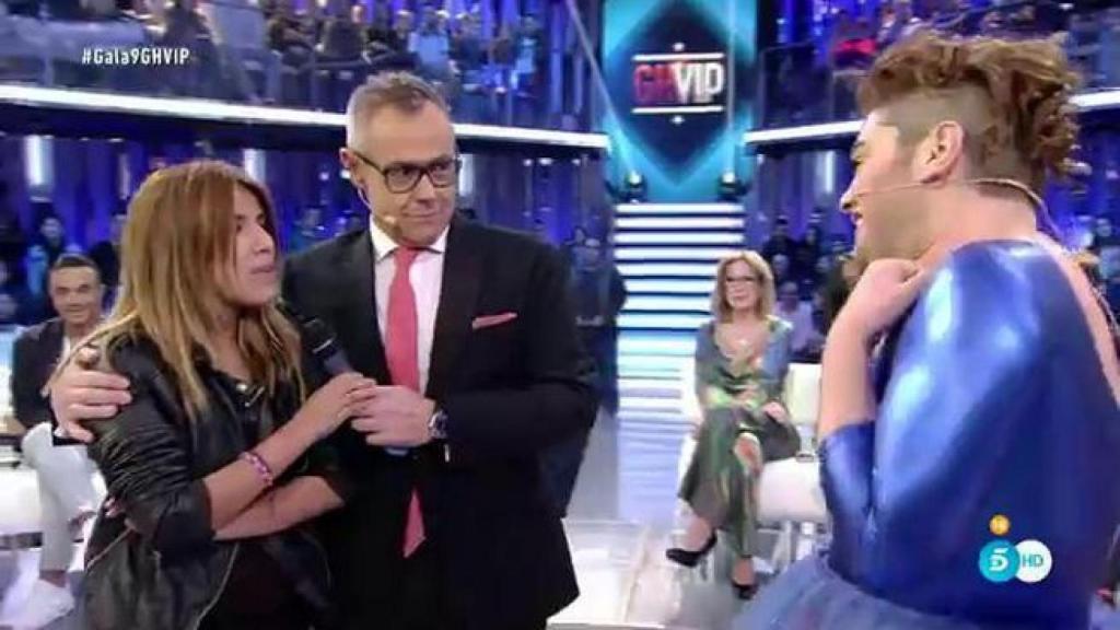 El cameo de Chabelita recibiendo a Sema en el plató de 'GH VIP'