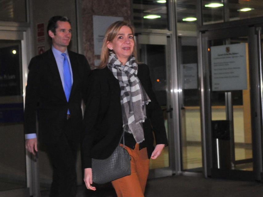 Iñaki Urdangarin y la infanta Cristina.