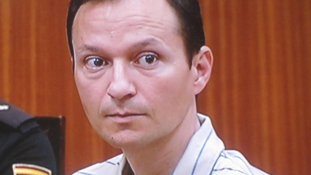 José Bretón durante le juicio en el que fue condenado.