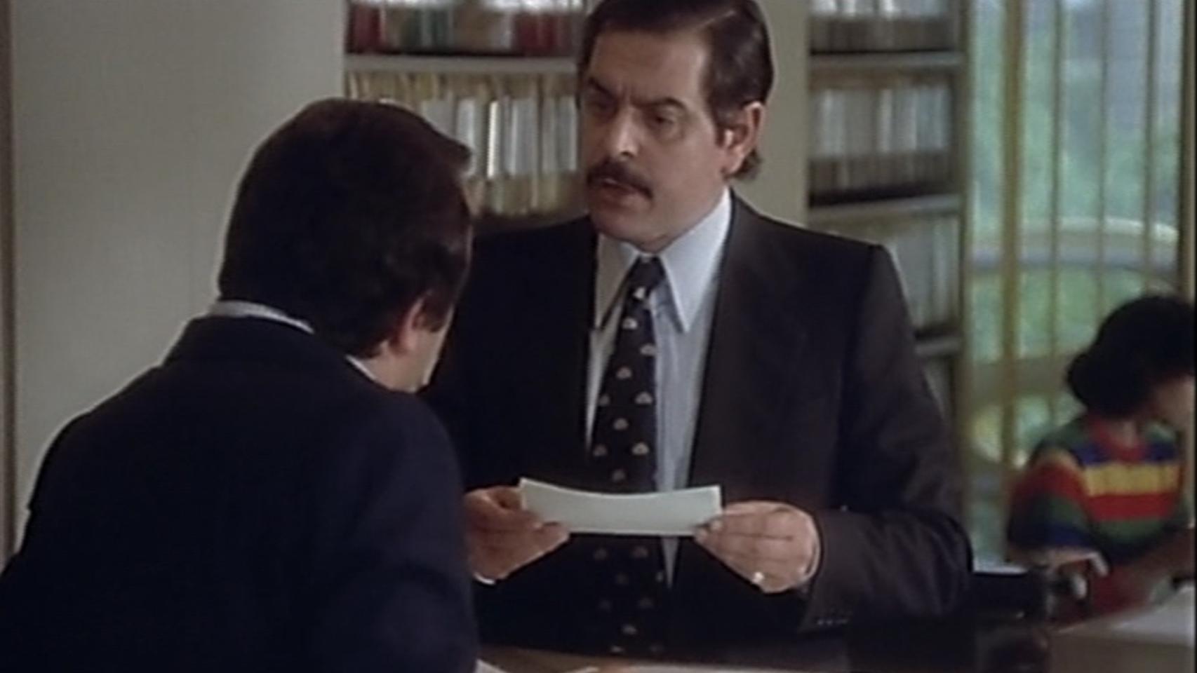 El Bigotes también actuó en la película