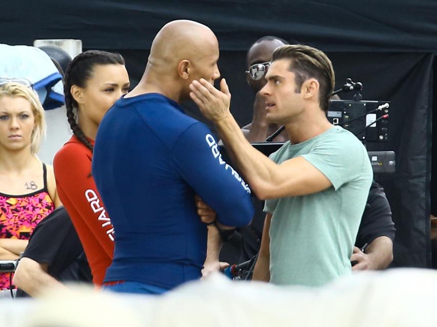 Dwayne Johnson, Zac Efron e Ilfenesh Hadera actuarán en Baywatch