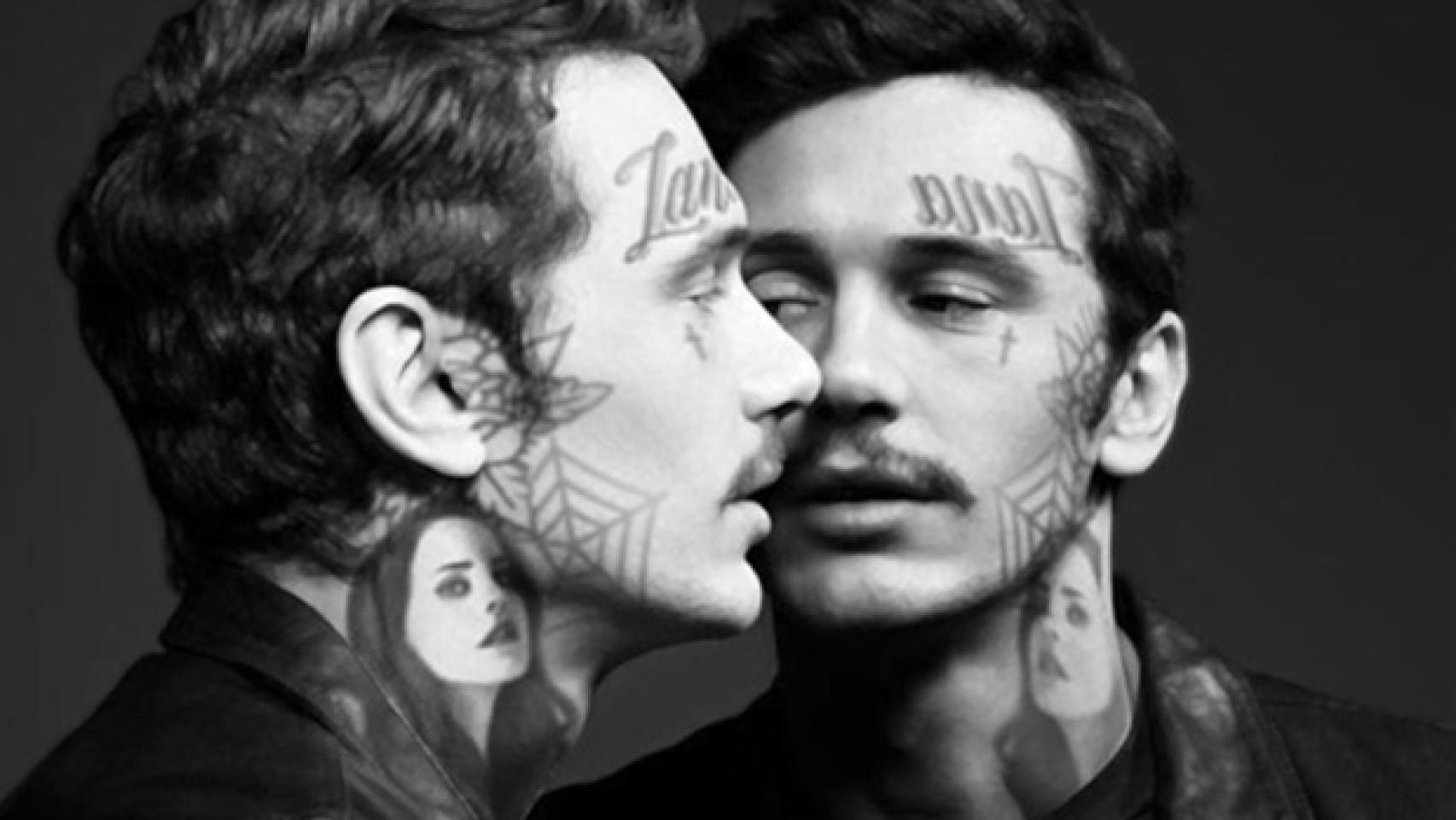 James Franco en una ilustración para su libro