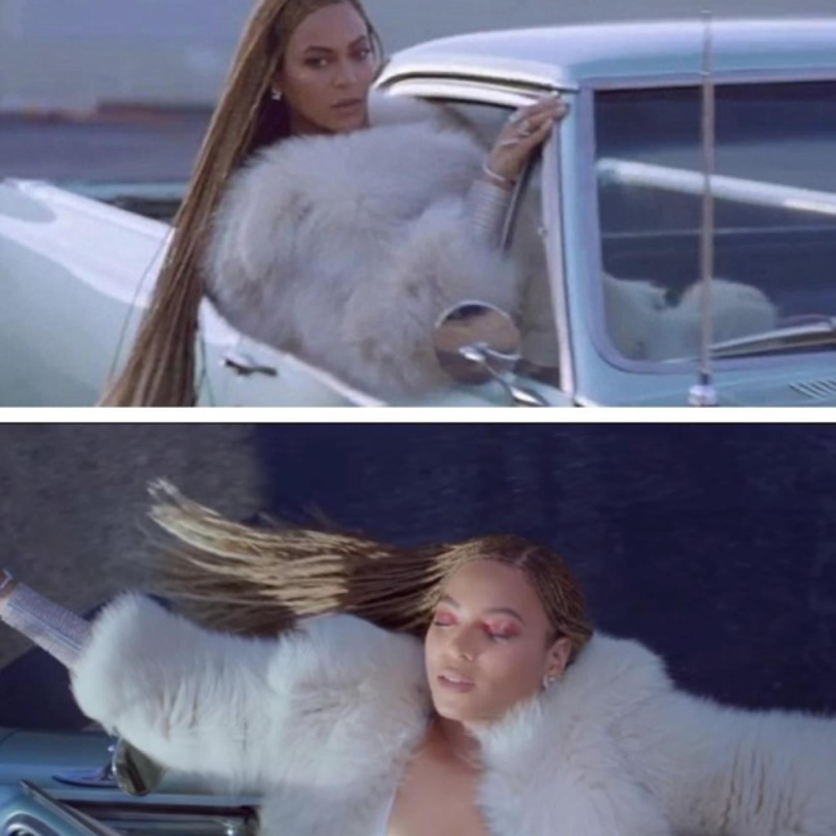 Beyoncé en el videoclip de Formation