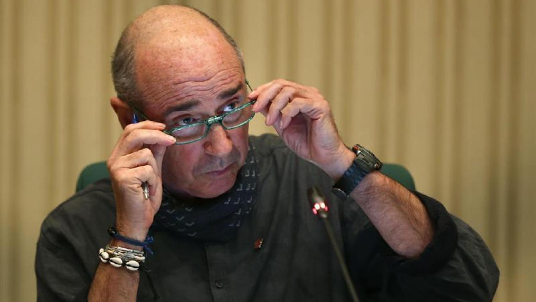 El diputado y cantautor, Lluís Llach.