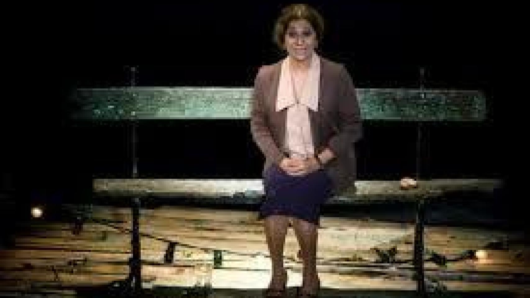 Lola Flores en La plaza del diamante