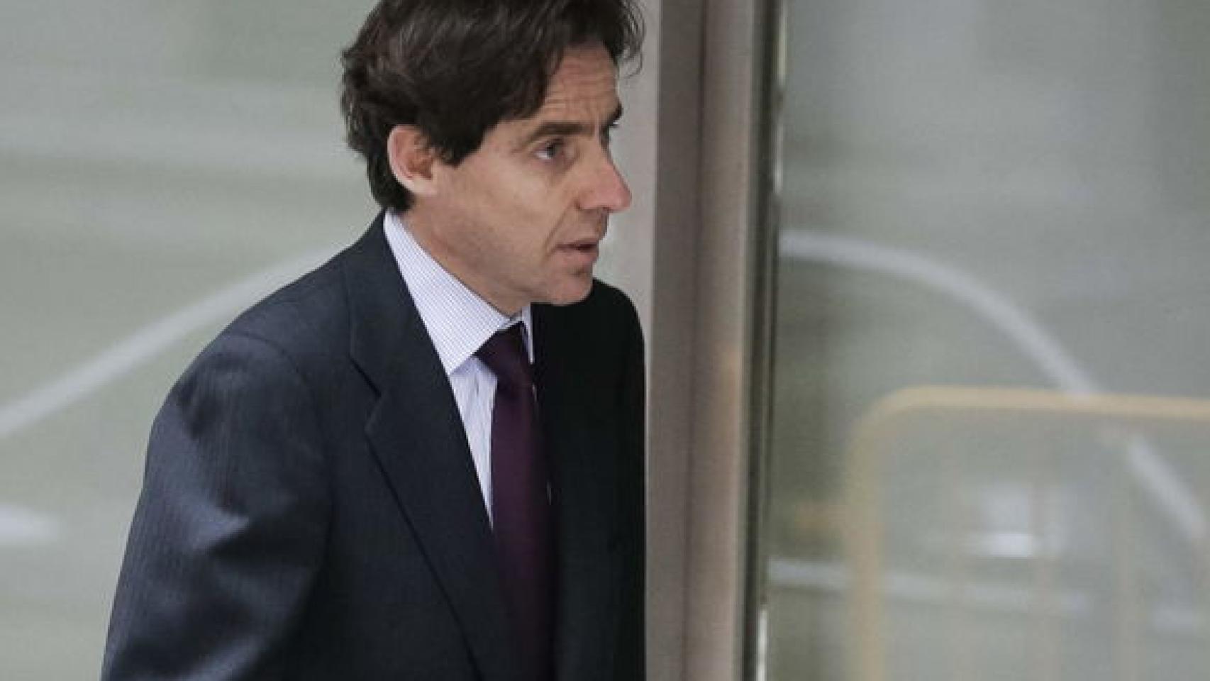 López Madrid a su salida de la Audiencia Nacional