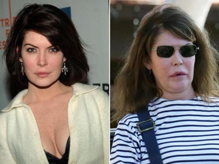 La actriz Lara Flynn