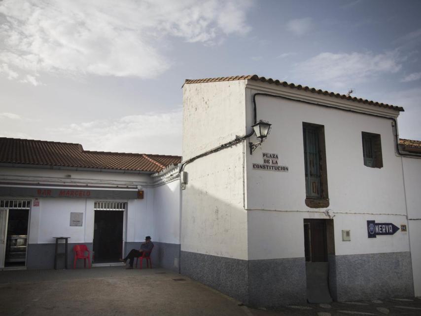 La plaza de El Madroño.