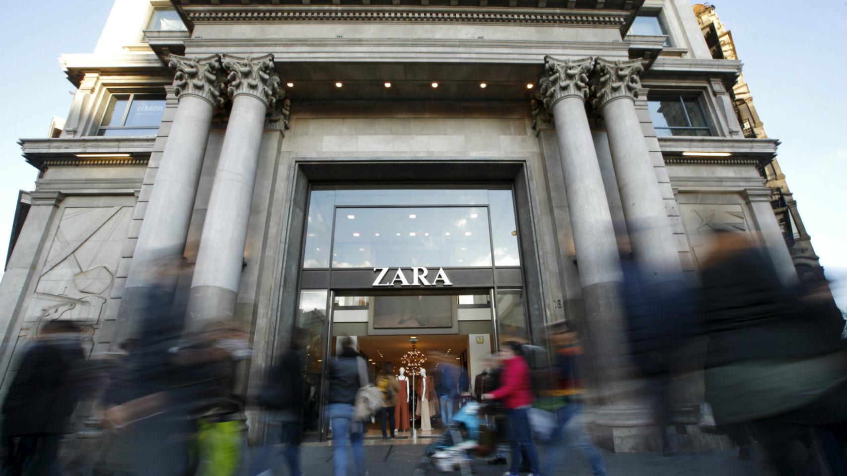Tienda de Zara en Barcelona.
