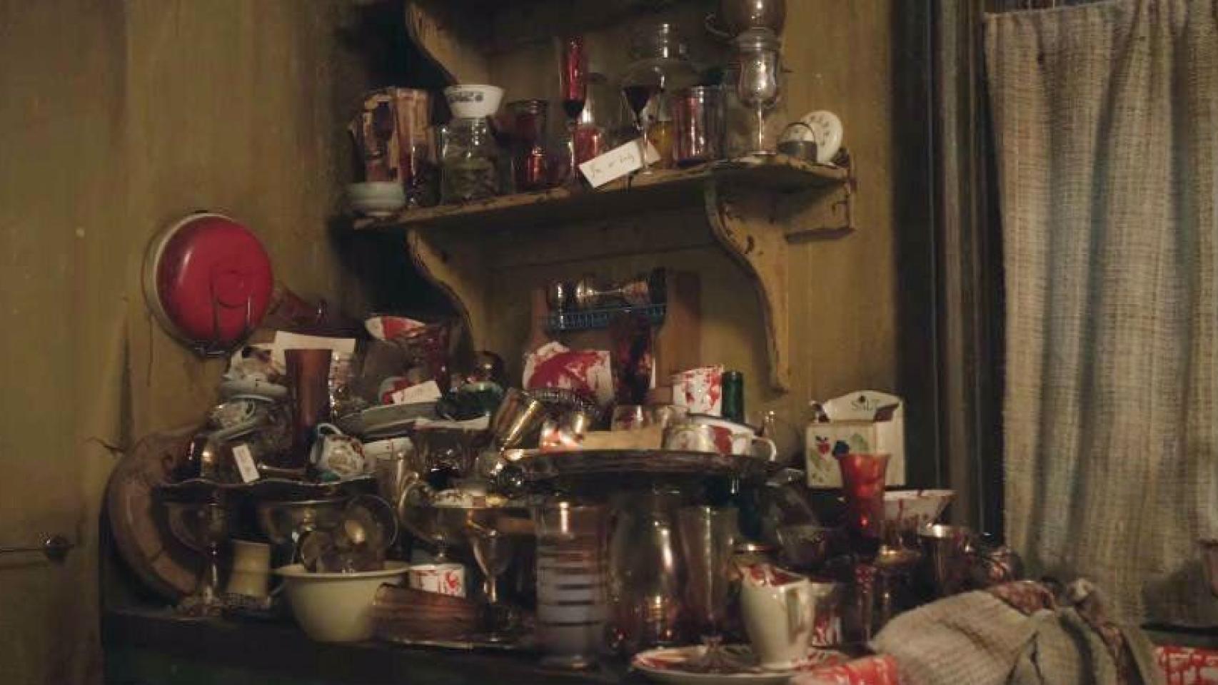 Antes de limpiar los platos