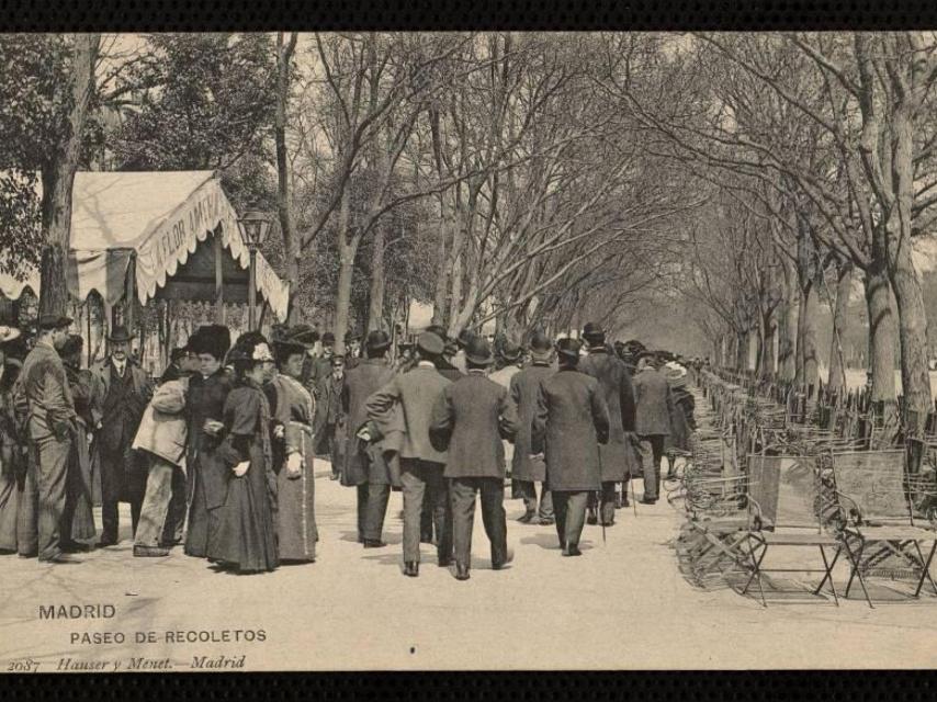 Paseo de Recoletos. Hauser y Menet (1906 – 1910).