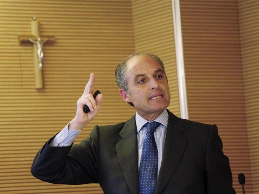 Camps, en la presentación de su libro.