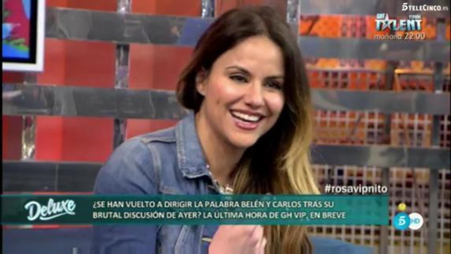 Mónica Hoyos ha defendido a su ex en los debates del reality