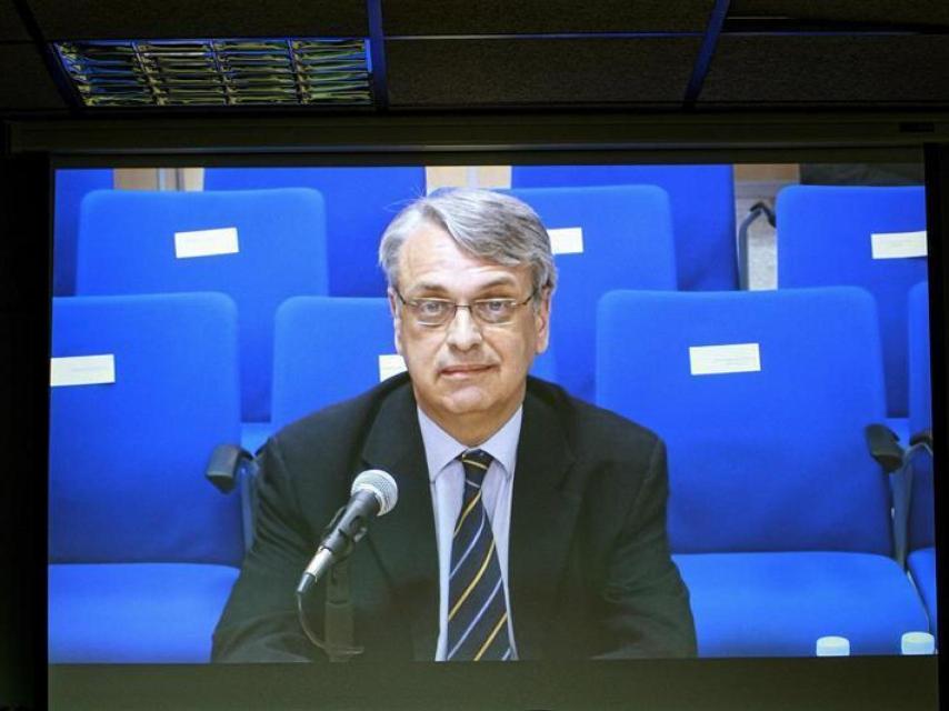 Tejeiro durante su declaración este jueves