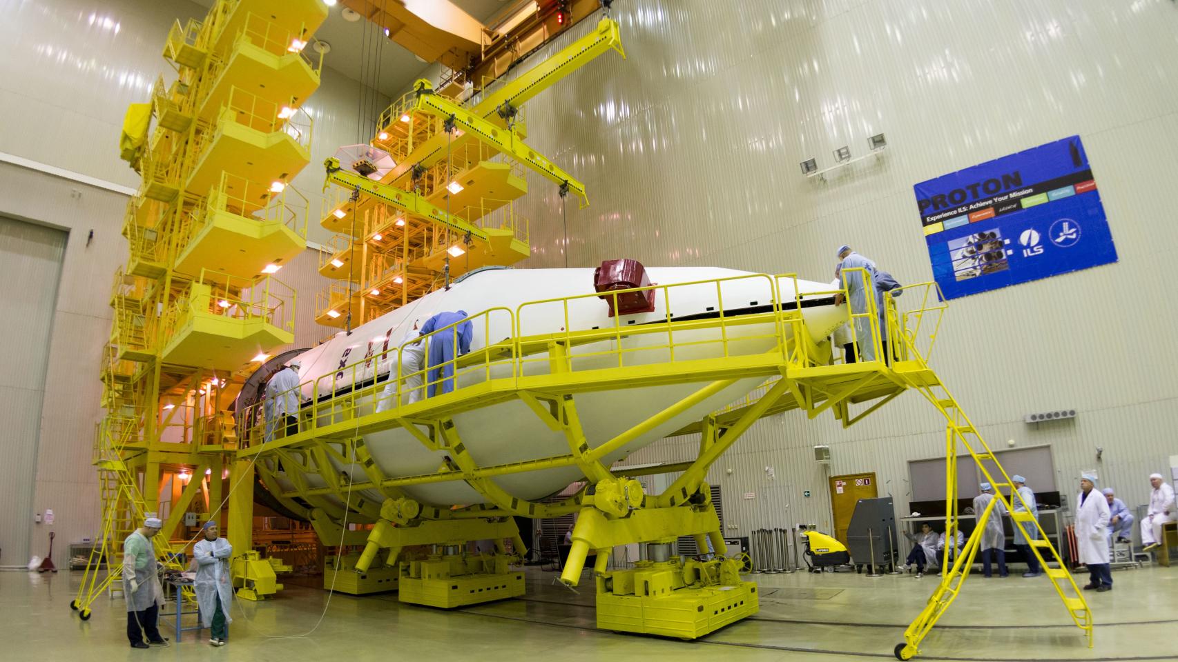 La nave que se envía a Marte.