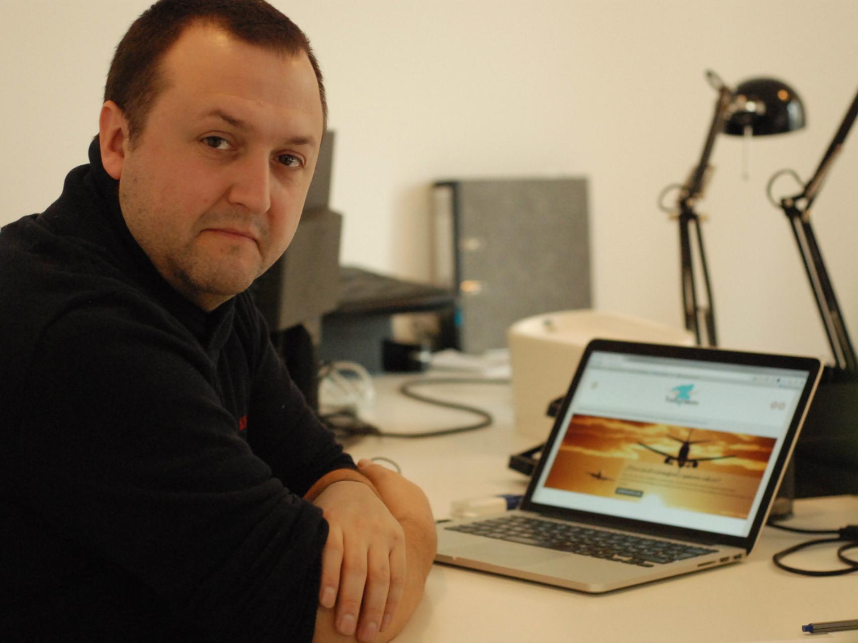 Diego Ruiz del Árbol, fundador de Volvemos.