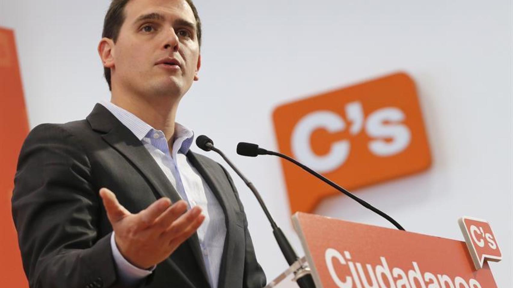 El presidente de Ciudadanos, Albert Rivera/Mariscal/EFE