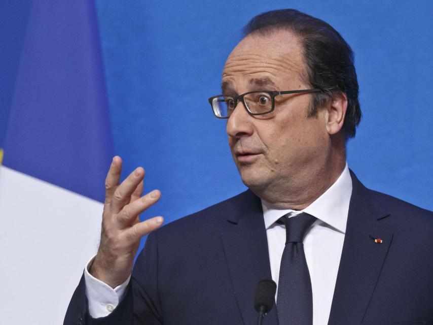 El presidente francés, François Hollande