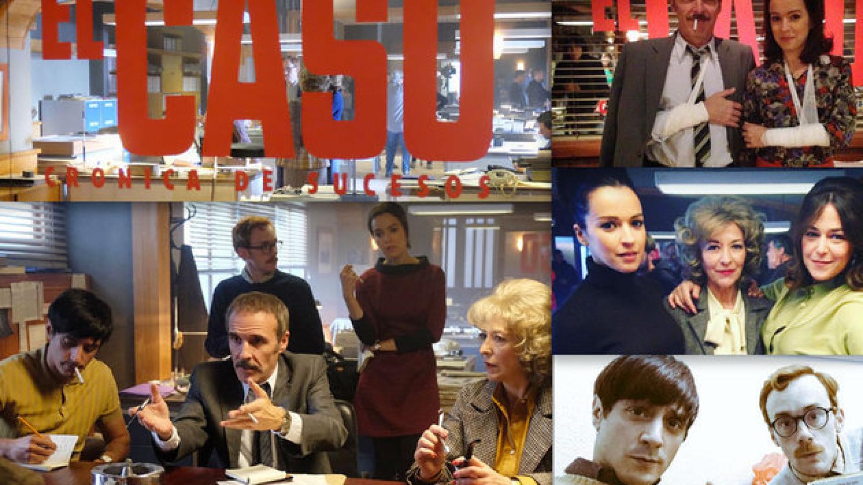 Promoción de la serie El Caso. Crónica de sucesos