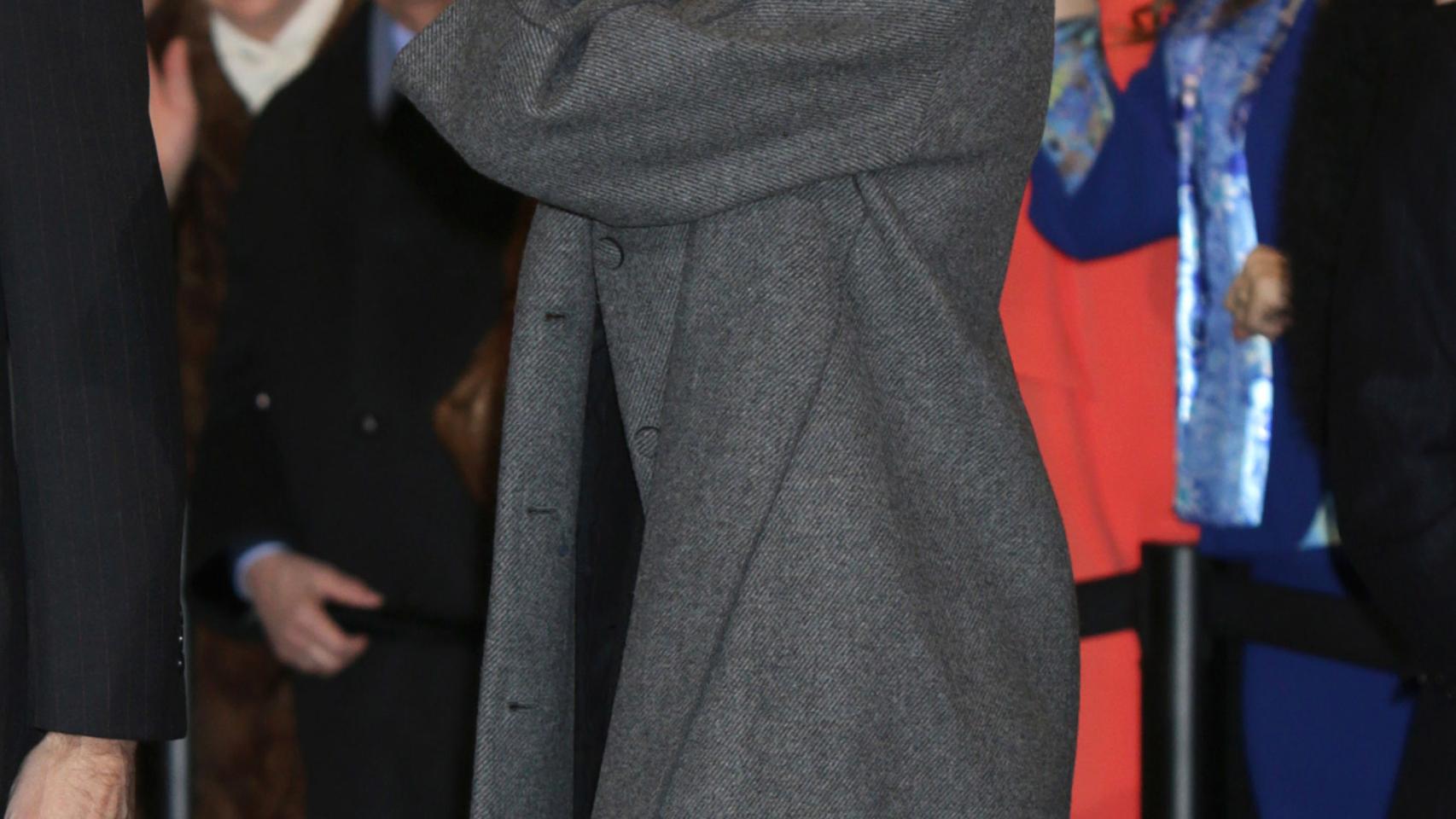 La Reina reapareció el viernes tras la polémica de los SMS