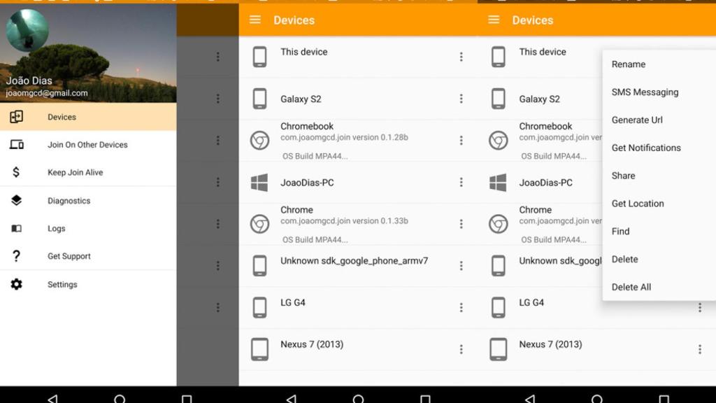 Join, la aplicación para compartir archivos y mensajes entre cualquier dispositivo