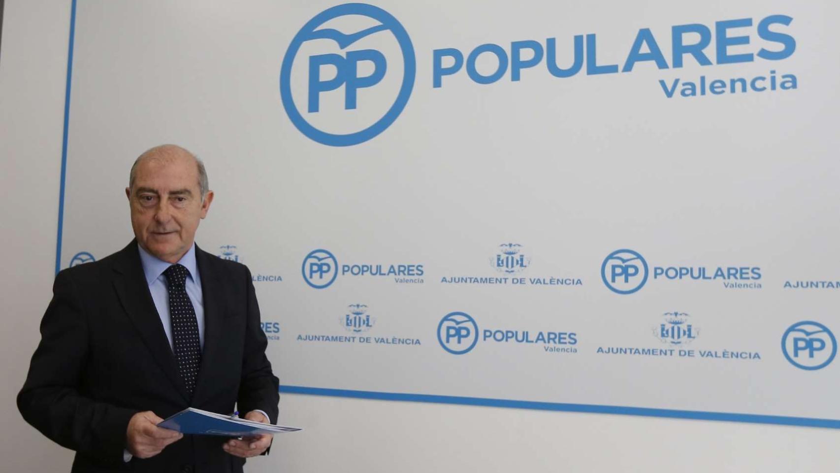 El portavoz municipal del Ayuntamiento de Valencia, Alfonso Novo