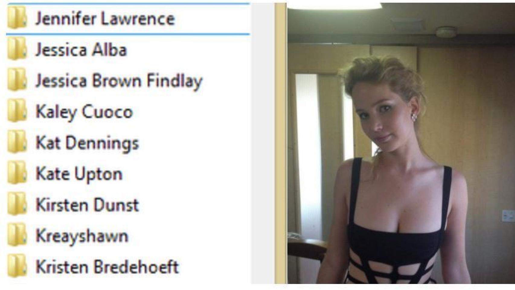 Imagen del #celebgate.