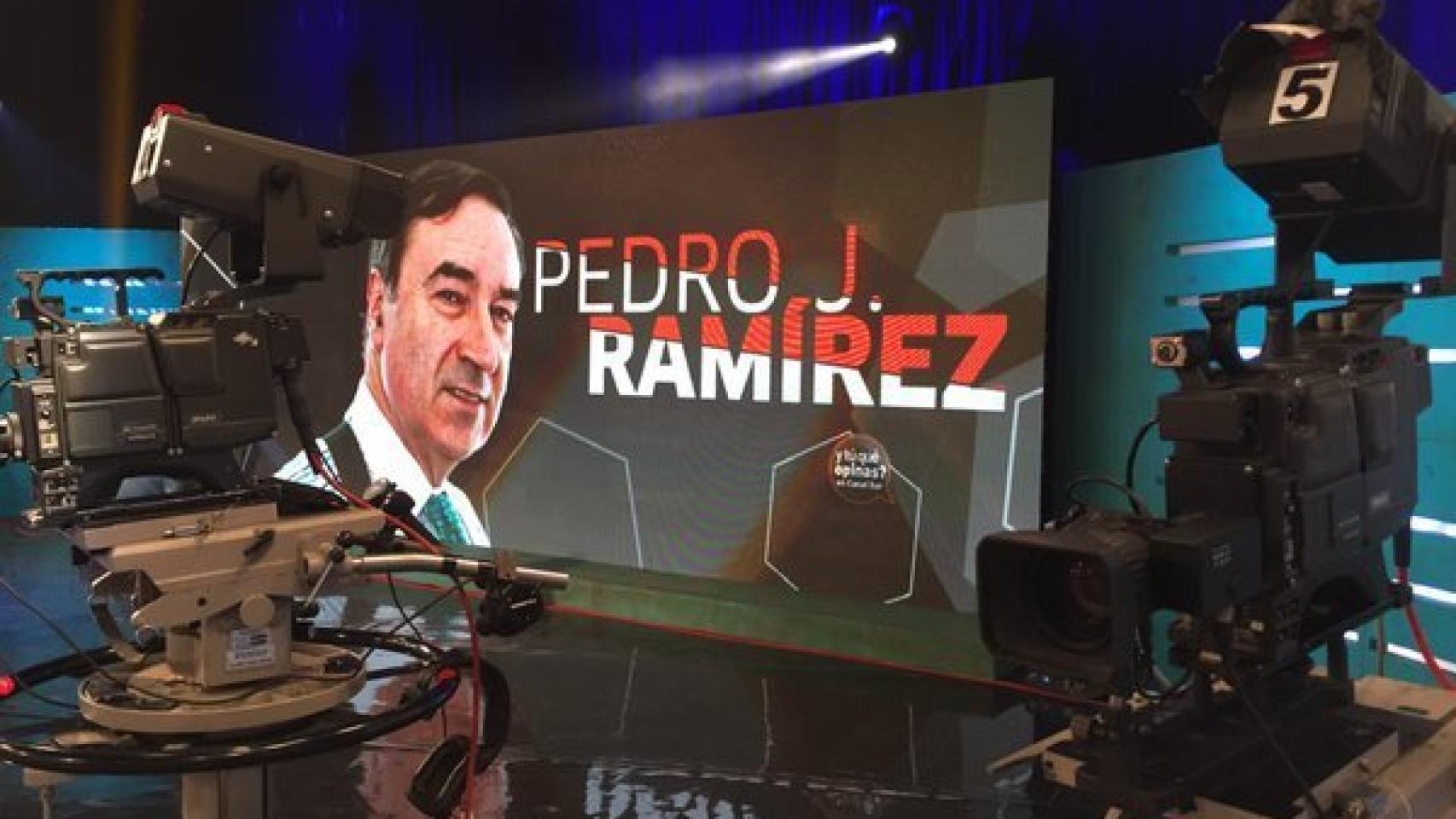 Plató del programa “¿Y tú qué opinas?” de Canal Sur