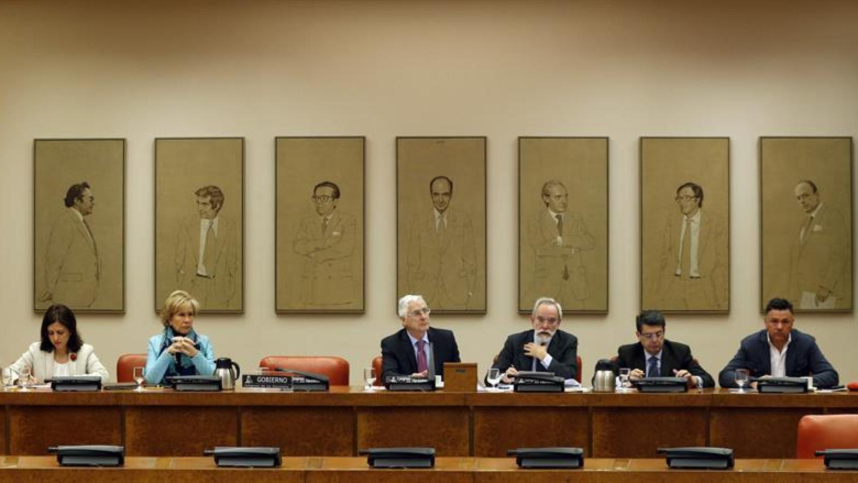 La Comisión de Defensa, sin el ministro Morenés.
