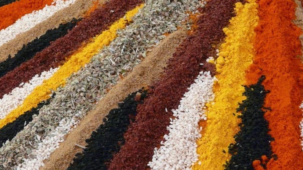 Un conjunto de especias.