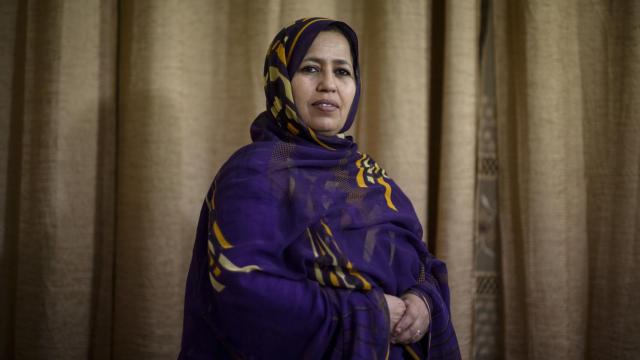 Jira Bulahi llegó a los campamentos de Tinduf con nueve años.