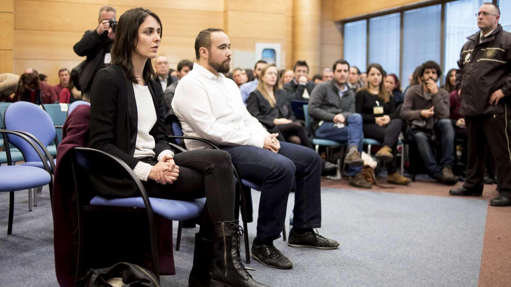 Rita Maestre el día del juicio.