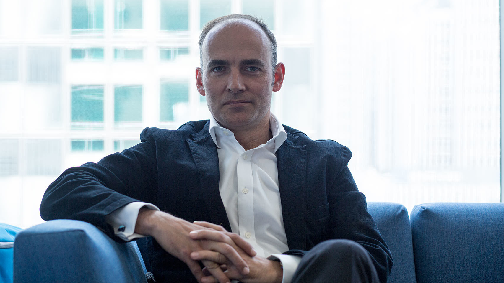 El ejecutivo en las oficinas de Twitter en España.