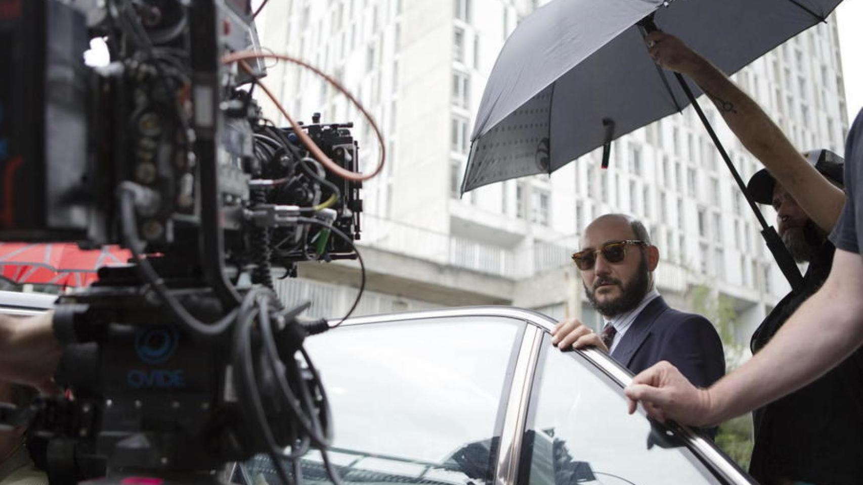 Rodaje de El hombre de las mil caras