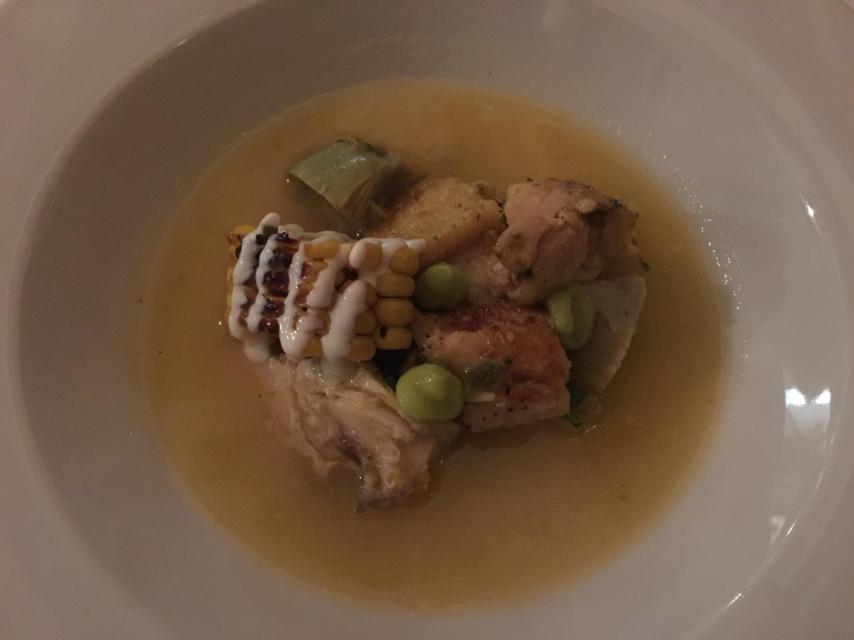 El ajiaco colombiano.