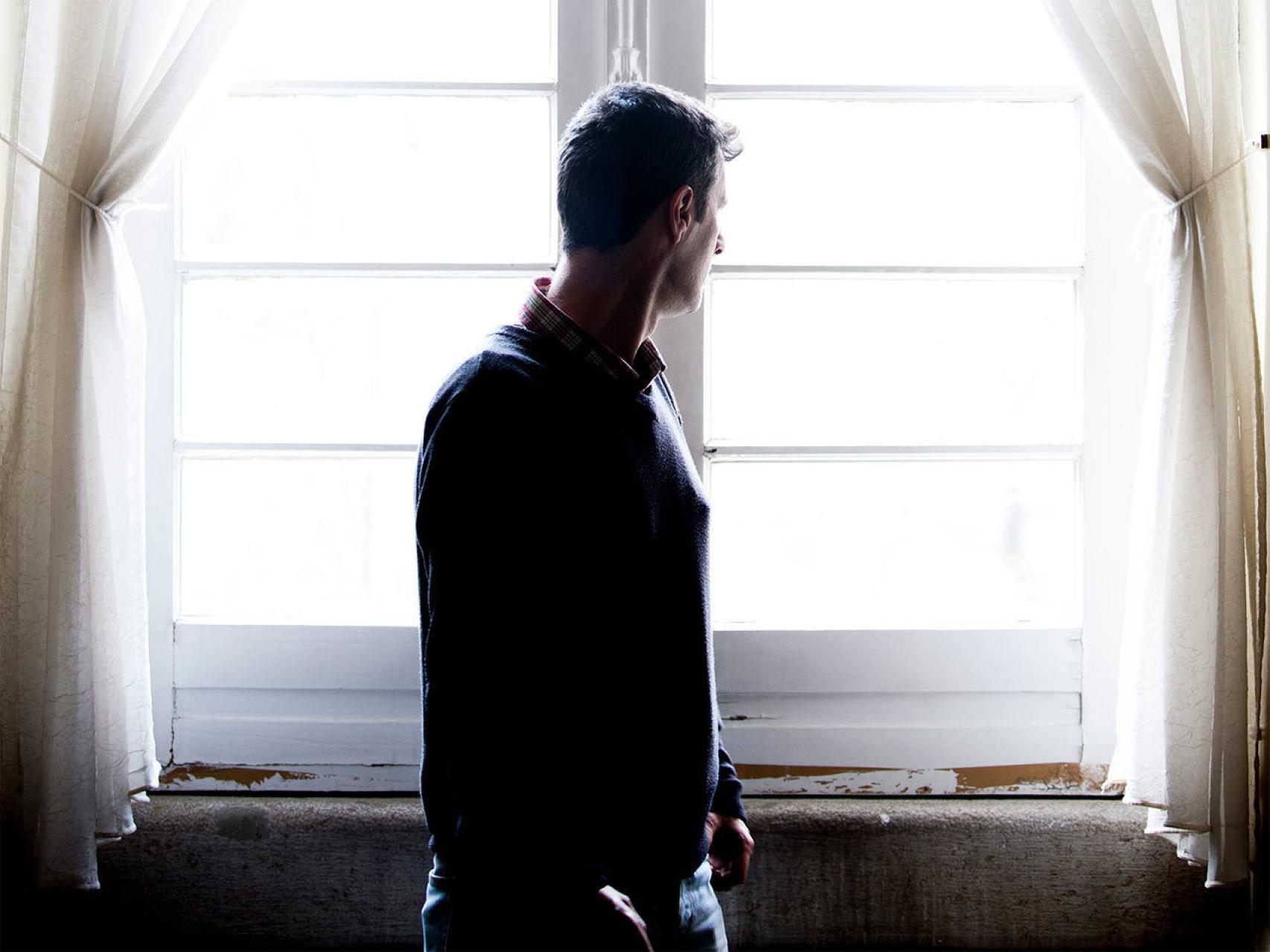 Un toxicómano en rehabilitación.