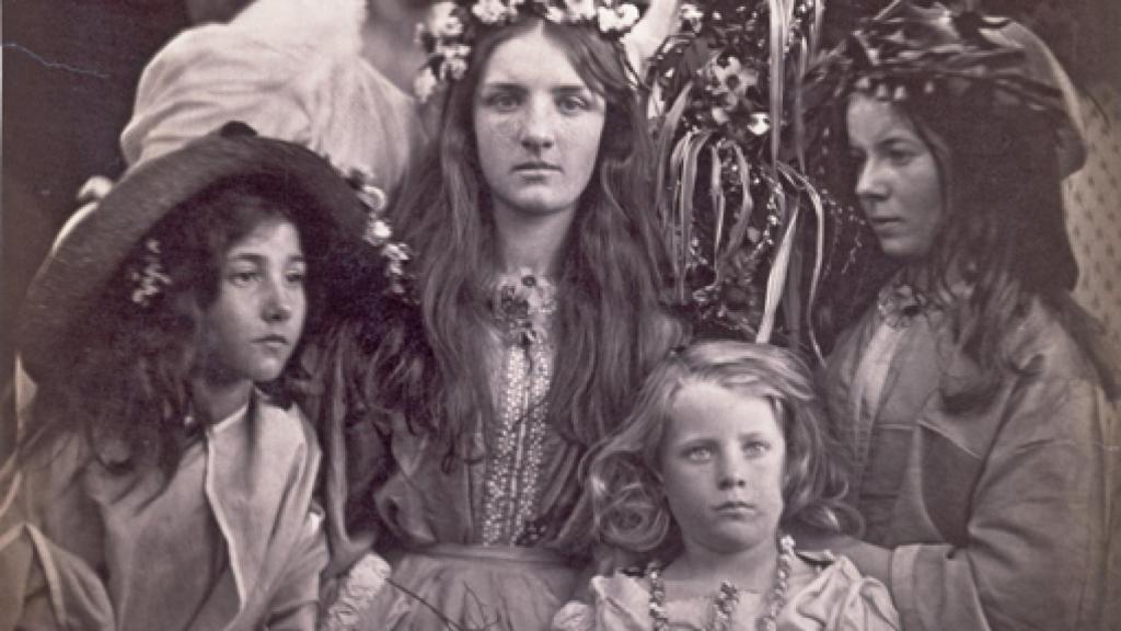 Detalle de 'May day', 1866