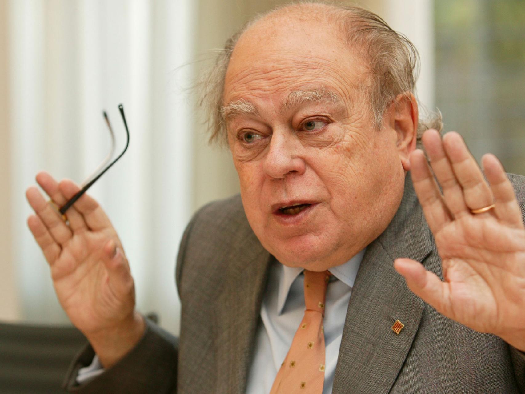 El ex presidente de la Generalitat Jordi Pujol.